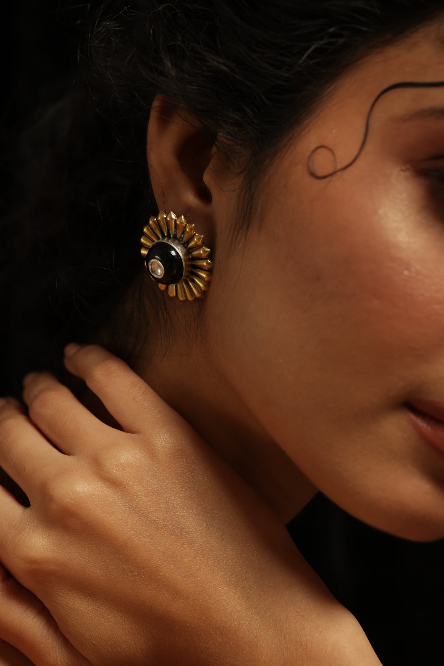 HOPE GOLD PLATED
SUNFLOWER STUD
EARRING SET