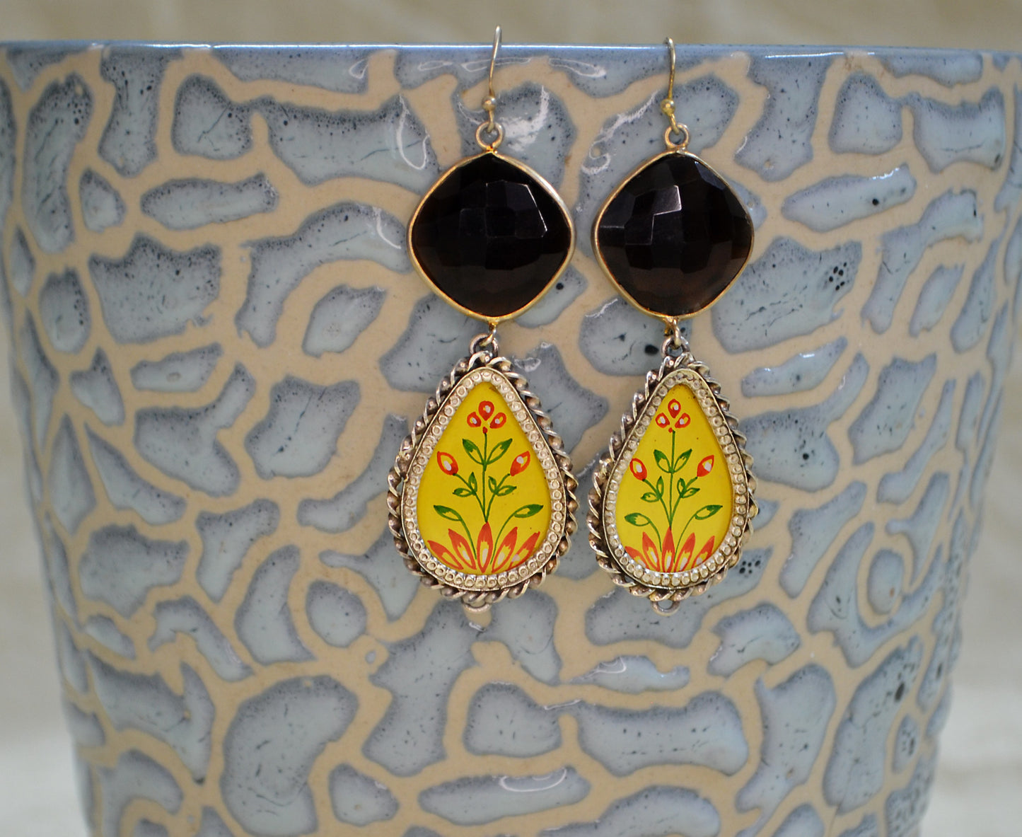 Gul Hand Painted Earrings