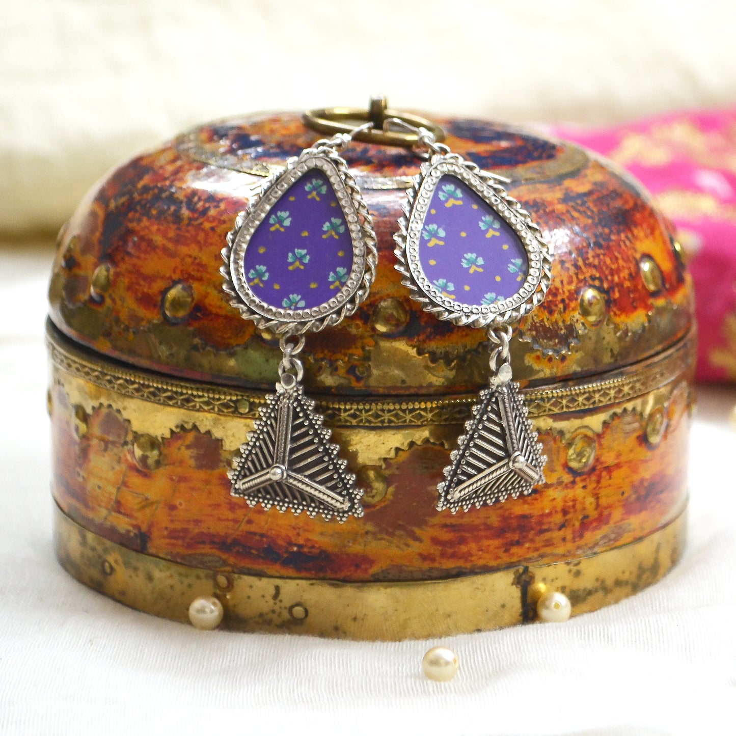 Virali Handpainted Earrings