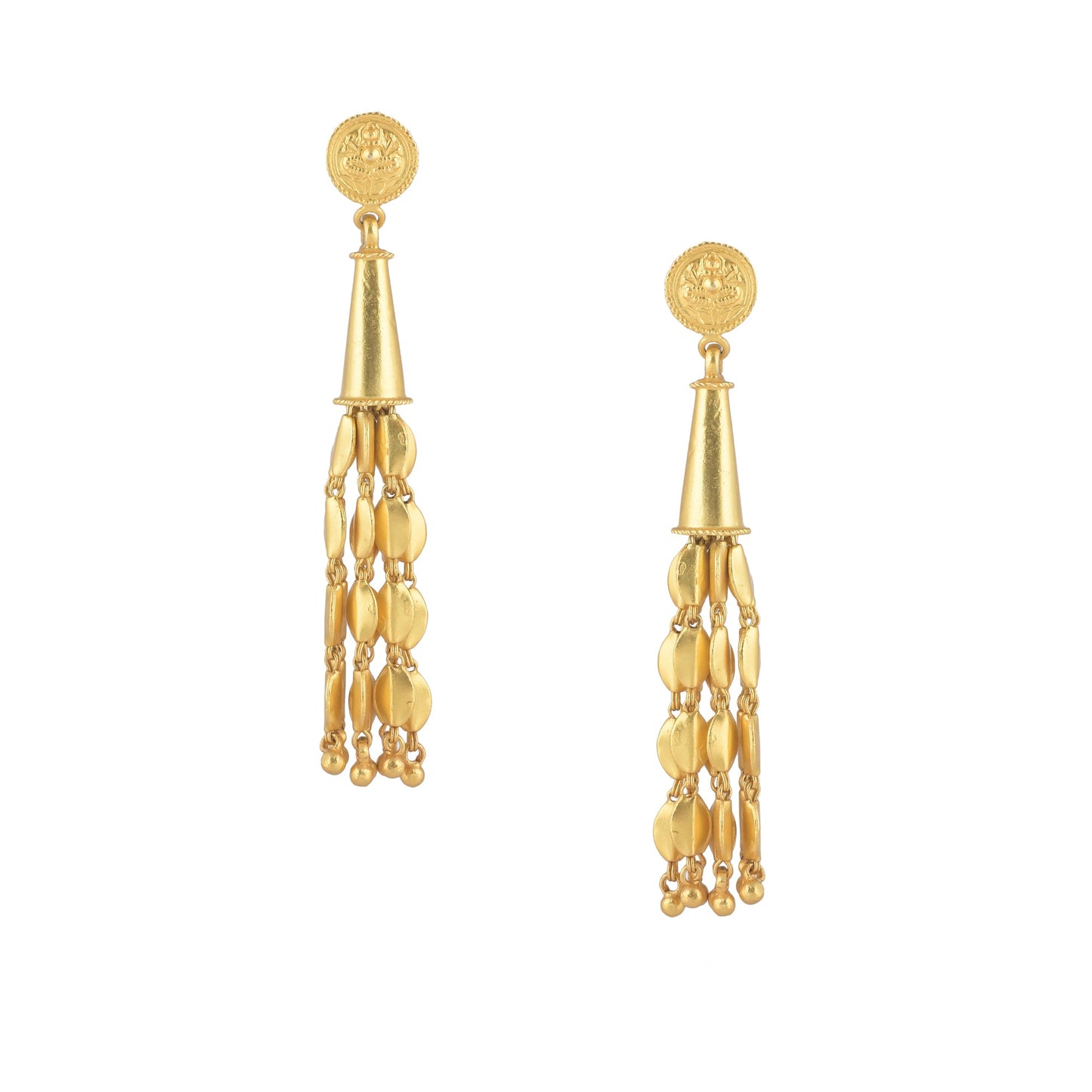 VASHYA GOLDEN PLATED
EARRING SET