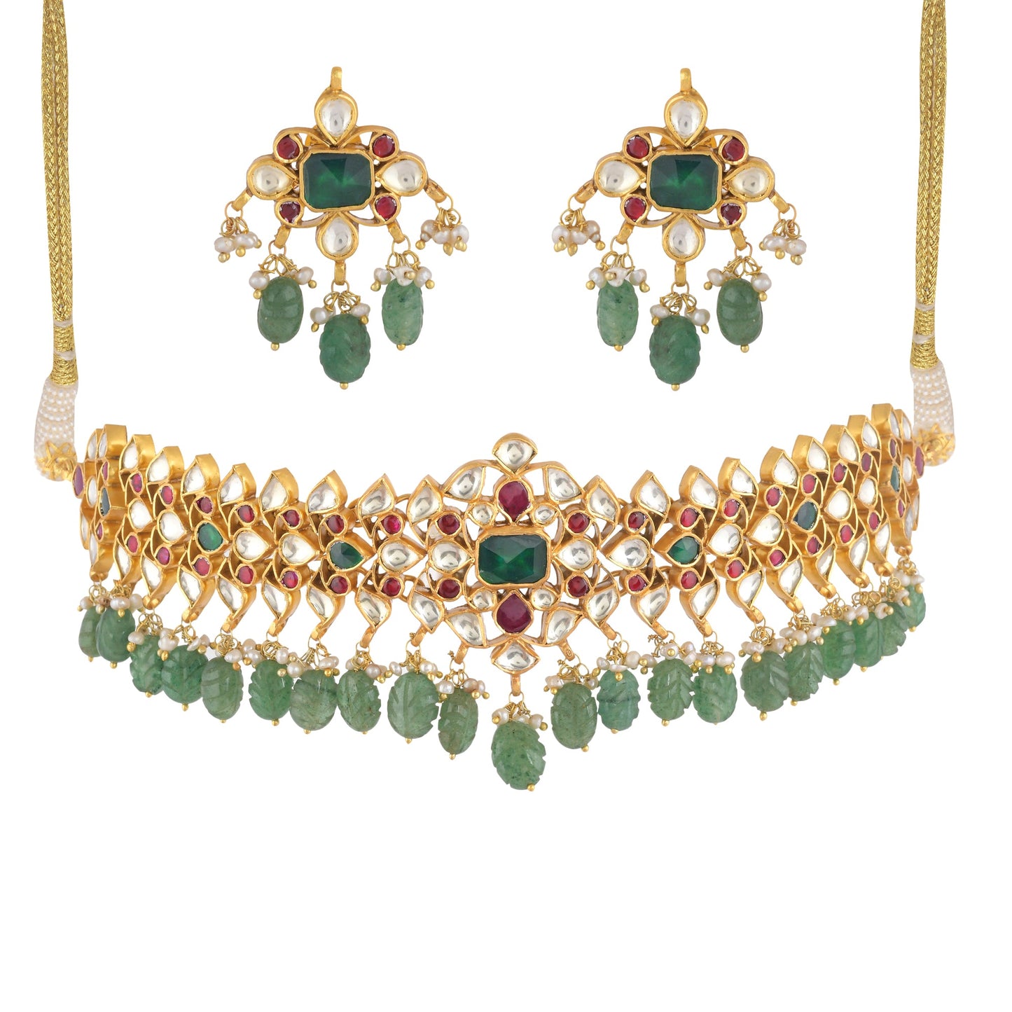 GLEAMING KARAALI CHOKER SET