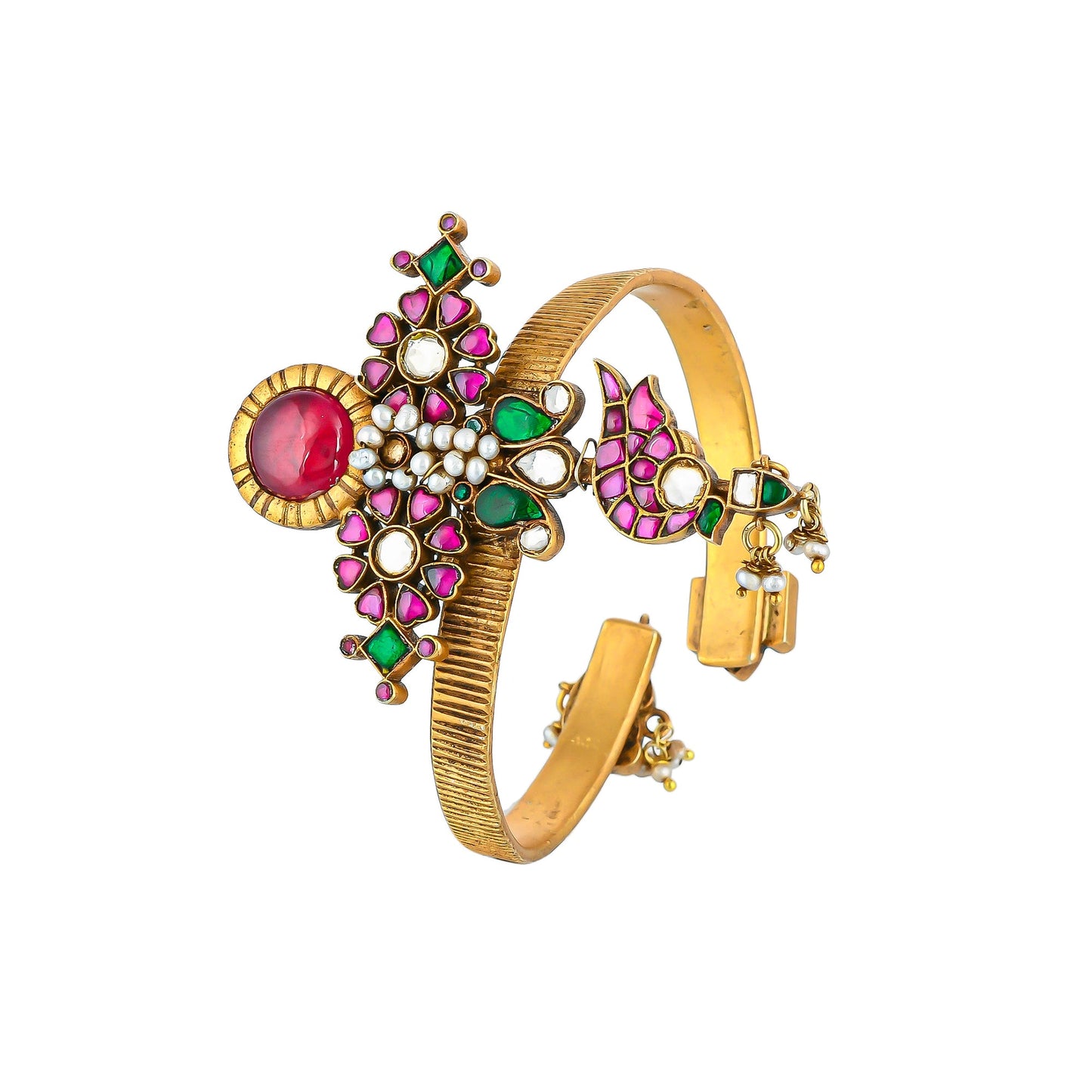 KASHVI JADAU STONE
GOLD PLATED SILVER
HANDCUFF