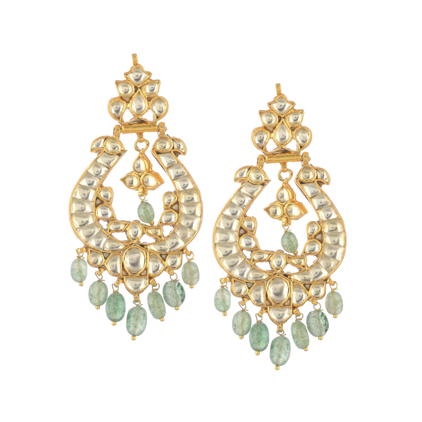 AHANA GOLD PLATED
SILVER WITH STUDDED STONE