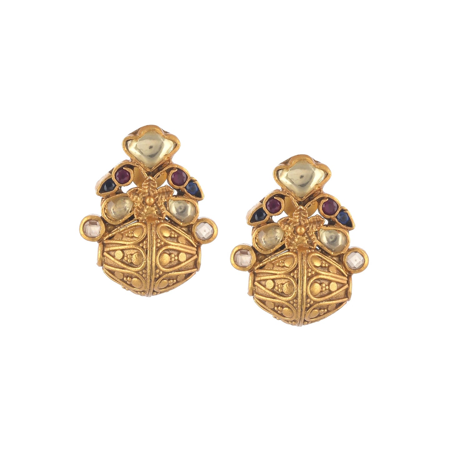 ARIKA GOLD PLATED WITH
MULTI-STONES