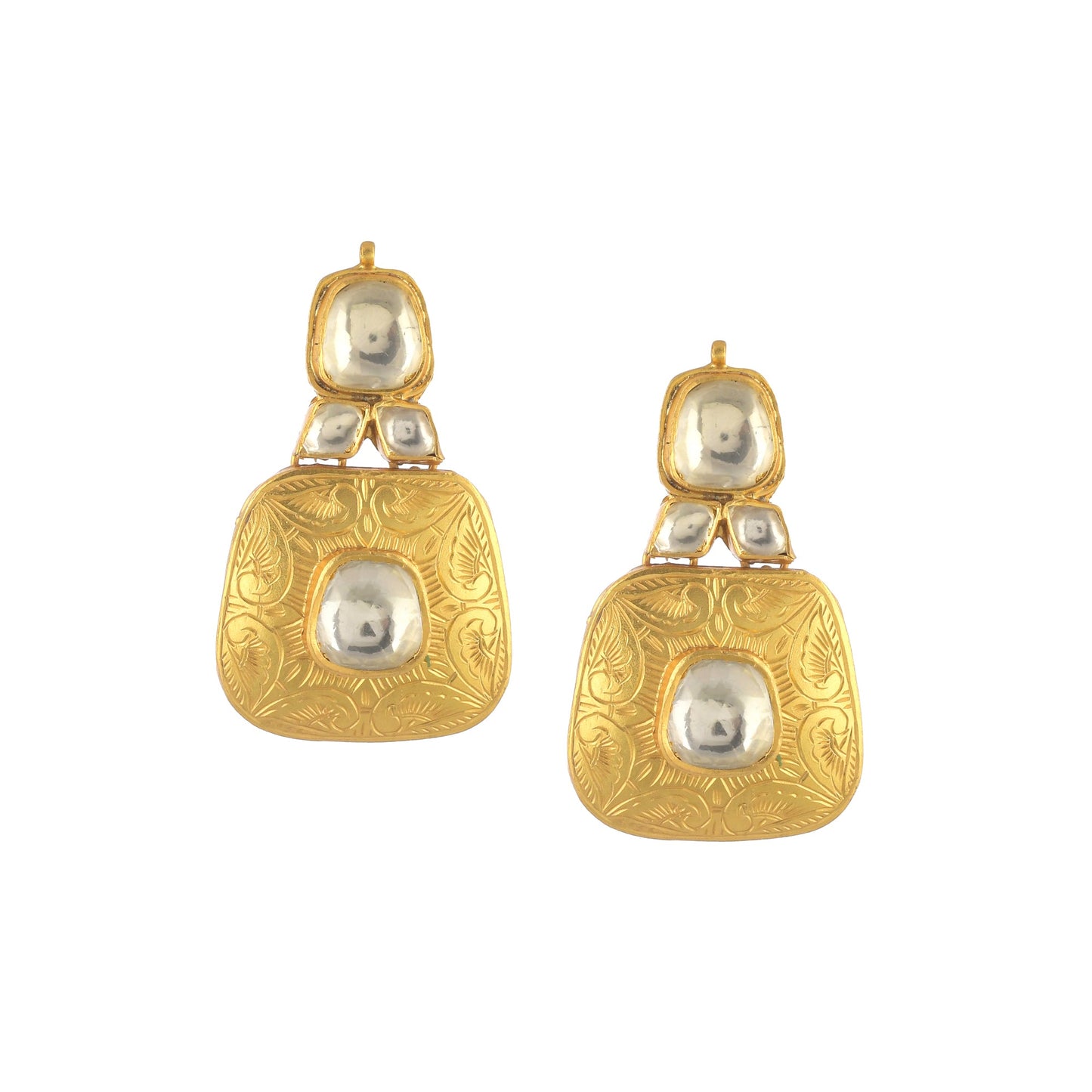 SAGRIKA GOLD ALLOY 
WITH HANDCRAFTED FINE STONE.